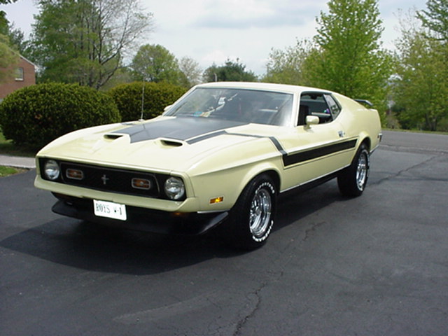 My 1971 Mach 1 Ford Mustang!